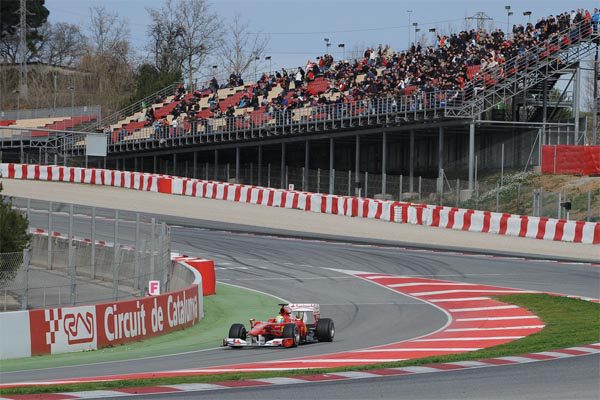 Alineación de pilotos para los test de Barcelona (del 18 al 21 de febrero)