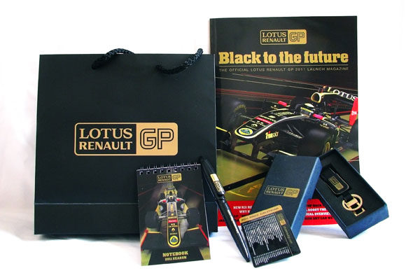 Sorteo de un 'media-set' del equipo Lotus Renault GP