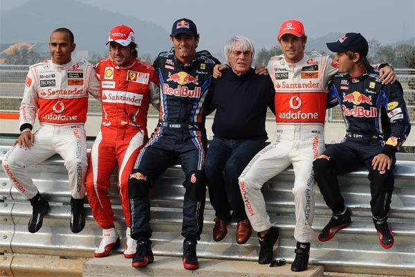 Ecclestone: "Si volviese, sería en Ferrari y con Vettel y Alonso como pilotos"