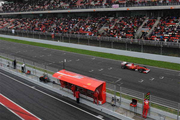 Alineación de pilotos para los segundos test de Barcelona (del 8 al 12 de marzo)
