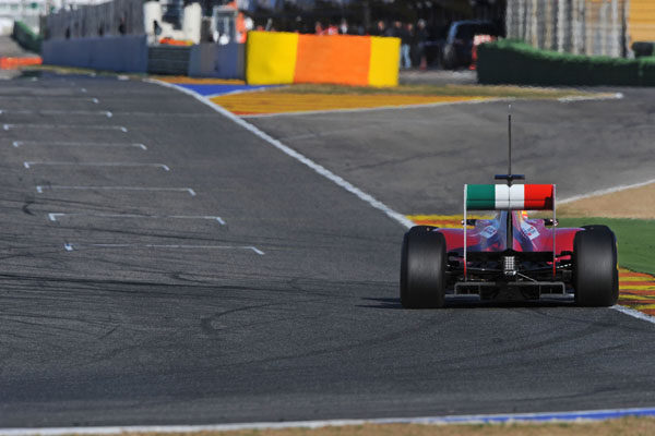 Rigon debuta con Ferrari en un test aerodinámico en Vairano