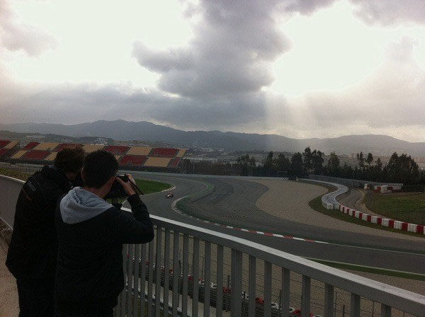 Webber marca el mejor tiempo de la pretemporada en Montmeló