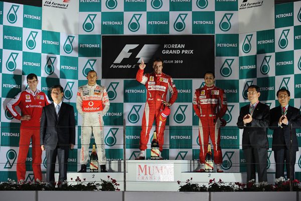 El Gran Premio de Corea sigue siendo noticia