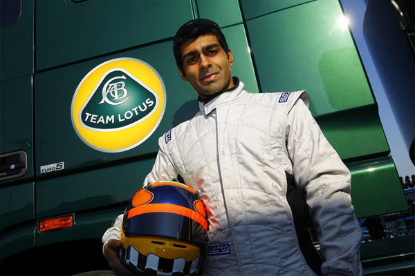 Karun Chandhok, nuevo piloto reserva de Team Lotus