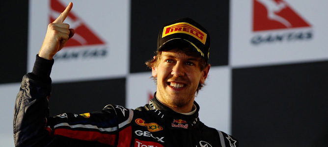 Vettel logra la victoria en el GP de Australia 2011