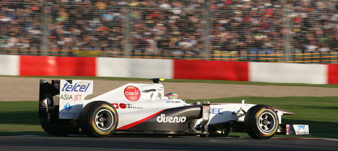 Los dos Sauber descalificados del GP de Australia de 2011