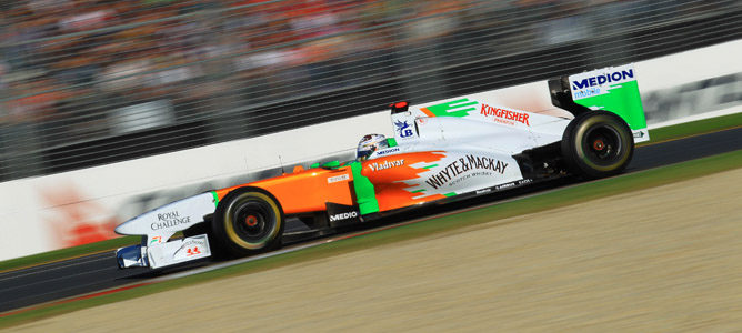 Los dos Force India acaban en los puntos