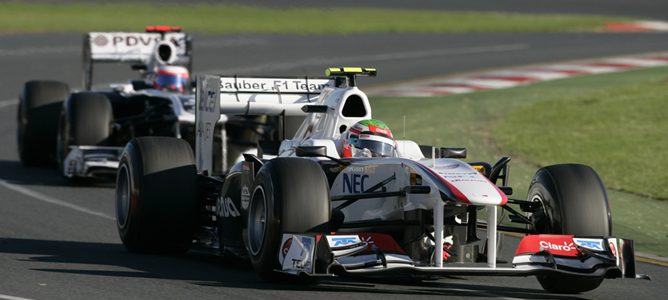 El equipo Sauber incumplió la normativa por 3 milímetros
