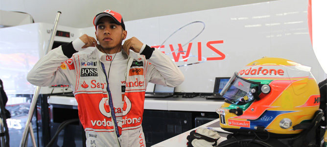 Hamilton: "Mi objetivo es subir al podio, y si podemos ganar, mucho mejor"