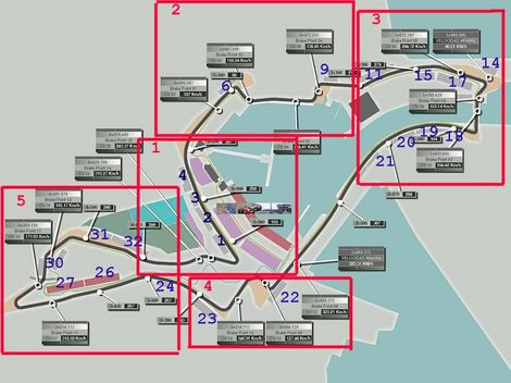 Tribunas del GP de Europa