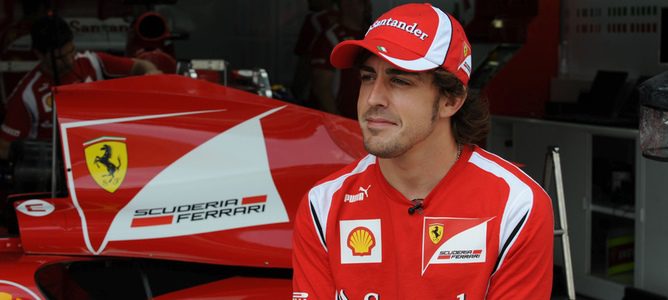  Fernando Alonso renueva con Ferrari hasta 2016