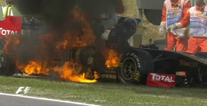 Lotus Renault GP repara el coche de Heidfeld a tiempo para la clasificación