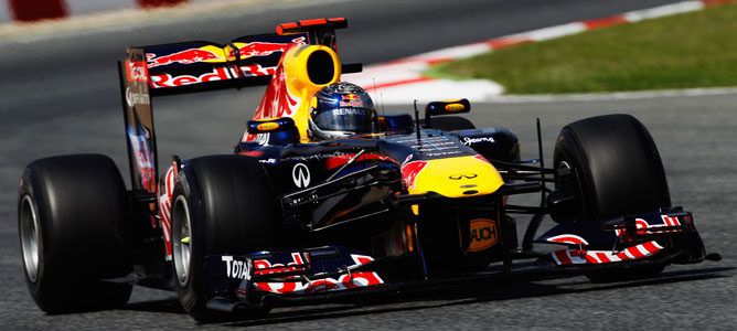 Sebastian Vettel logra la victoria en el Gran Premio de España