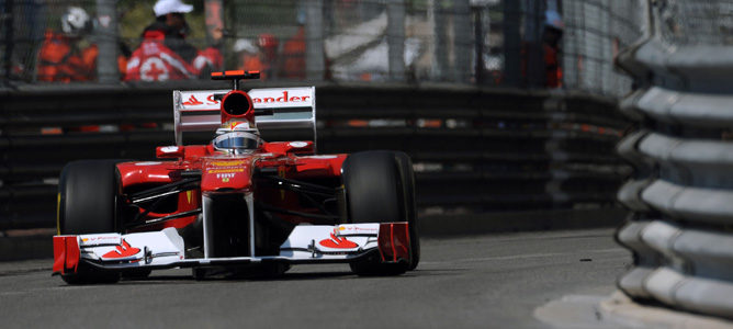 Alonso es el más rápido en los segundos libres del GP de Mónaco 2011