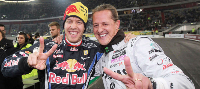 Vettel cree que batir el récord de victorias Schumacher "es posible" en 2011