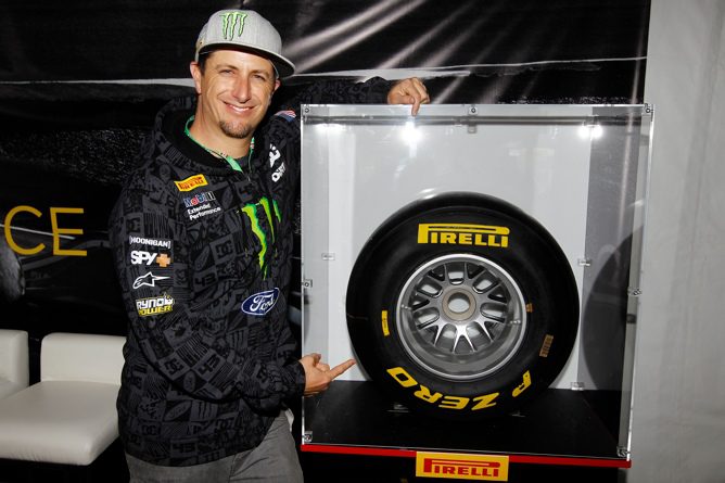 Ken Block probará el monoplaza de Pirelli en Monza