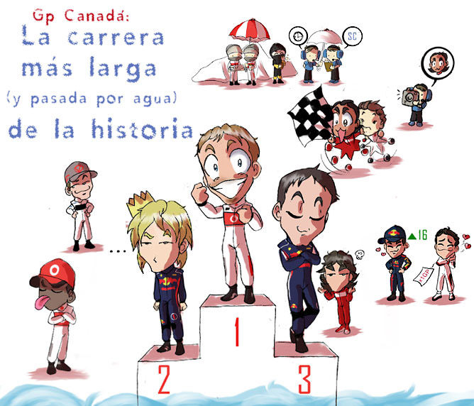 Los Chibis (50): Canadá bajo las aguas