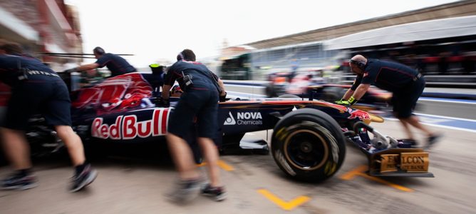 Toro Rosso ha cambiado el motor del monoplaza de Alguersuari