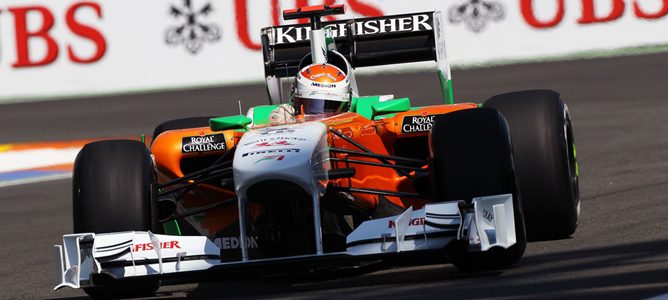 Adrian Sutil consigue colarse en el 'top ten' de la parrilla