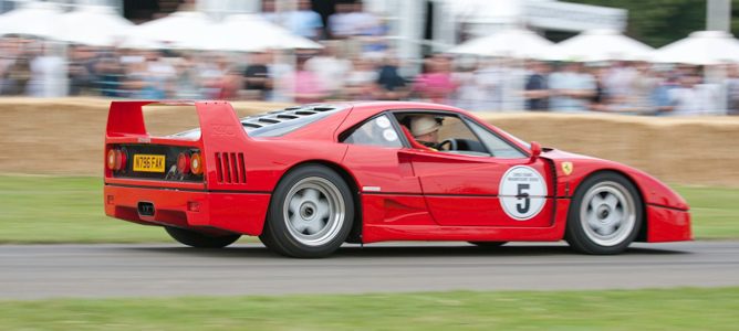 Los bólidos de Ferrari protagonizan el Festival de la Velocidad de Goodwood 2011