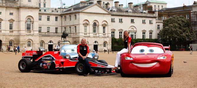 Virgin llevará publicidad de 'Cars 2' en el GP de Gran Bretaña