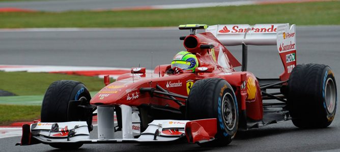 Alonso: "El coche no ha ido mal sobre mojado"