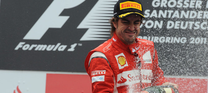 Fernando Alonso: "Ser segundo y pelear por la victoria es un logro fantástico"