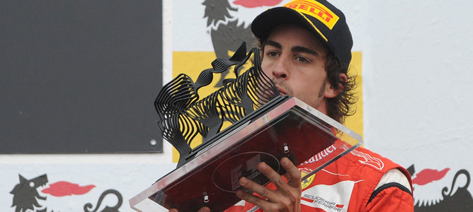 Fernando Alonso: "Este cuarto podio consecutivo me da confianza"