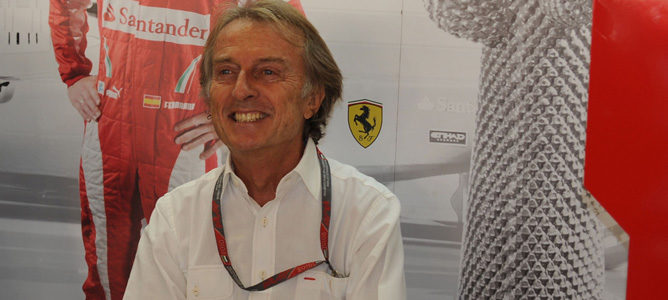 Montezemolo: "Espero más victorias en la segunda parte de la temporada"