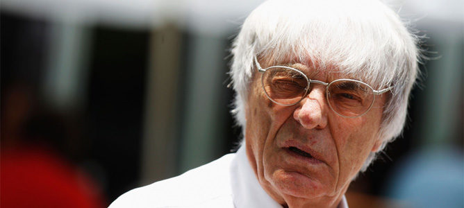 Ecclestone en contra del motor eléctrico en el 'pit-lane'