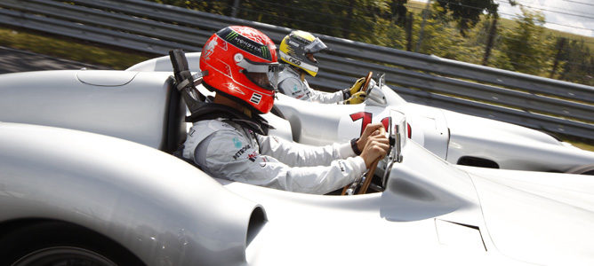Michael Schumacher: "Rosberg es uno de los mejores clasificadores"
