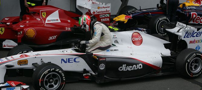 El equipo Sauber espera tener una carrera fuerte en Bélgica