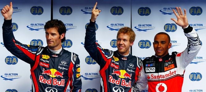 Nueva 'pole' para Sebastian Vettel en el GP de Bélgica 2011