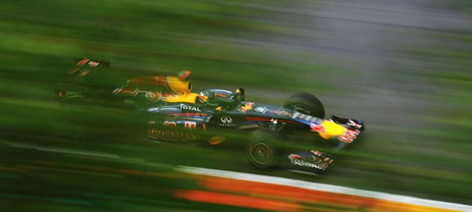 Sebastian Vettel: " Creo que mañana puede ser una carrera en la que puede pasar cualquier cosa"