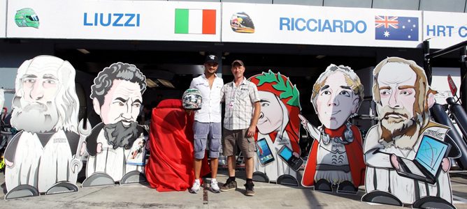 Vitantonio Liuzzi: "Me gusta correr siempre en Monza, es muy emocionante"