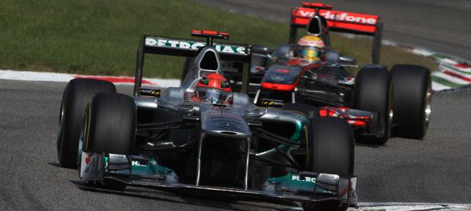 Michael Schumacher: "Lewis Hamilton y yo somos conocidos por pilotar al límite"