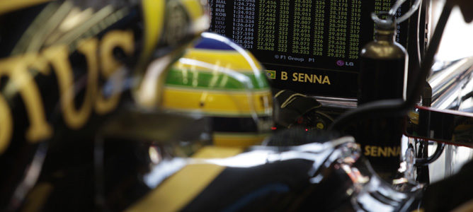 Bruno Senna: "Estoy feliz de conseguir mis primeros puntos en la F1"