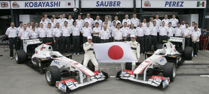 Sauber lucirá en Suzuka un mensaje hacia los afectados por la catástrofe de Japón