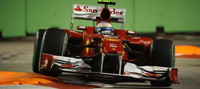 Fernando Alonso irá a por todas en Singapur: "Nuestro objetivo es ganar la carrera"
