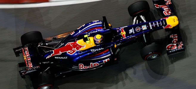 Mark Webber encabeza la tercera sesión de libres del GP de Singapur 2011