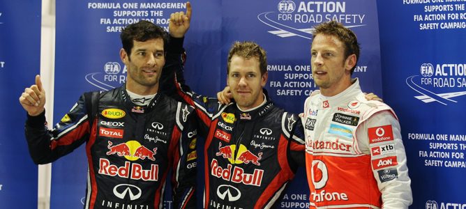 La 'pole' del GP de Singapur 2011 se la lleva Sebastian Vettel con nocturnidad y alevosía
