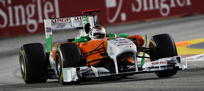 Los dos Force India entran en la Q3 por primera vez en la temporada