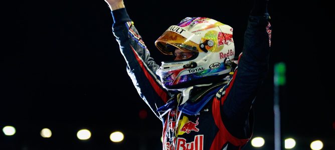 Sebastian Vettel vence el Gran Premio de Singapur y deja el título visto para sentencia