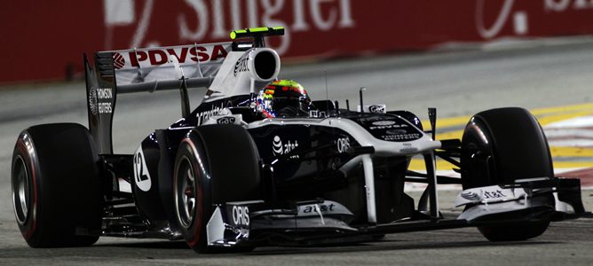 Pastor Maldonado: "Estoy contento porque es mi primera vez en Singapur"