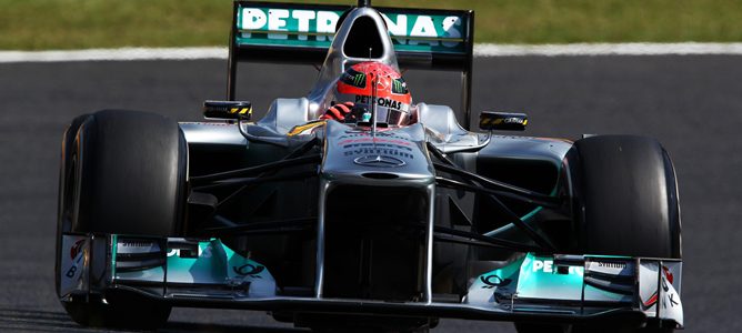 Michael Schumacher: "Somos conscientes que el carácter de nuestro coche y el del circuito no nos va muy bien"