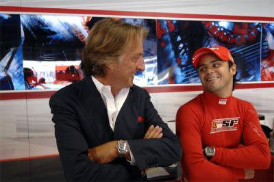 Montezemolo sigue queriendo a Massa en Ferrari