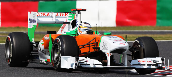 Los pilotos de Force India muestran su preocupación por la alta degradación de los neumáticos