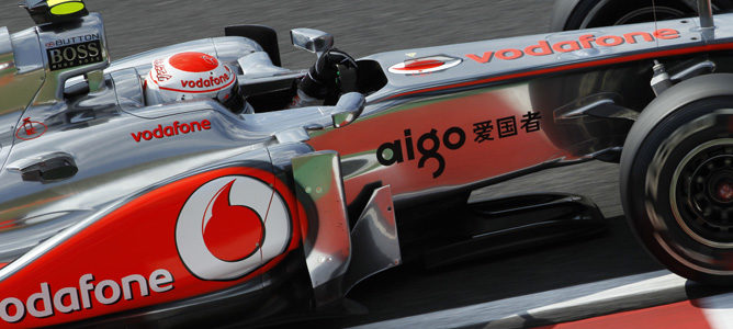 Jenson Button lidera también los terceros libres del Gran Premio de Japón