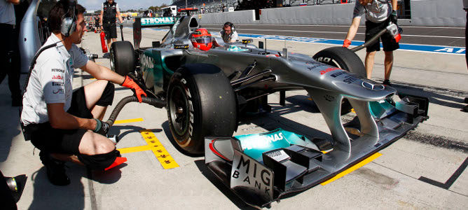 Lewis Hamilton: "Michael Schumacher casi choca conmigo. Fue muy peligroso"
