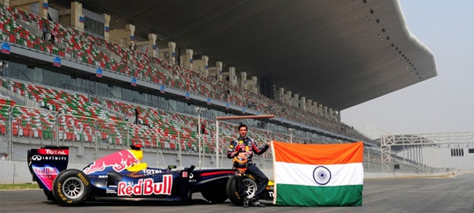 Neel Jani y Red Bull estrenan el nuevo circuito de la India